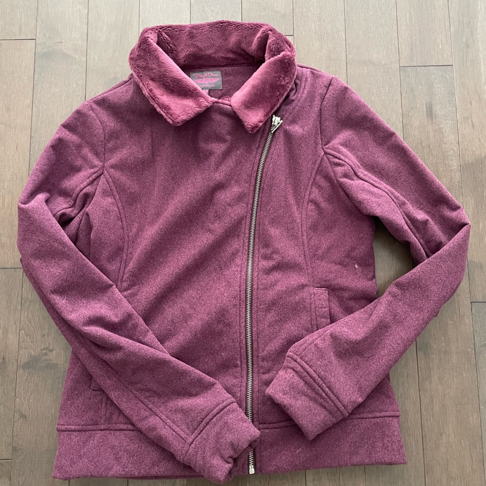 Women's Utility Jacket in Plum by Columbia